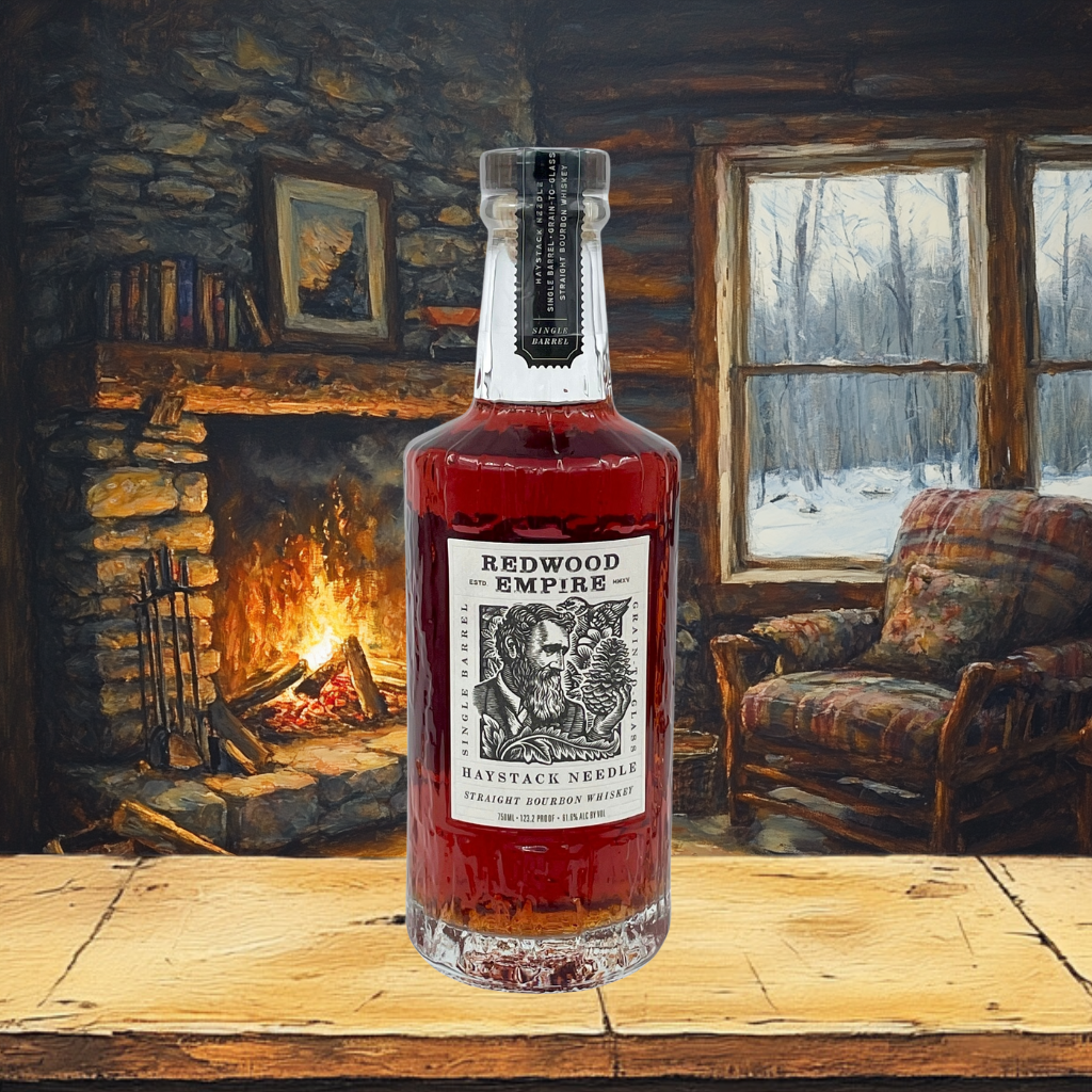 Redwood Empire Haystack Needle Straight Rye Whiskey Single Barrel 8 Year Old 122.6 Proof