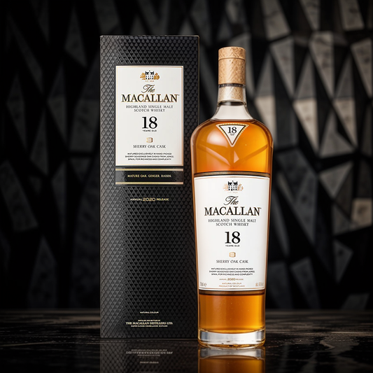 The Macallan 18 year old sherry oak cask