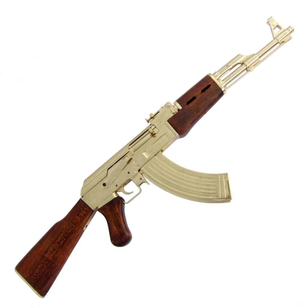 Golden AK47 replica