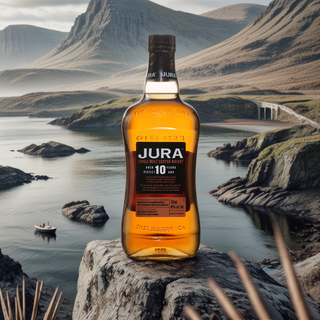 Jura 10 Year Old Scotch Whiskey