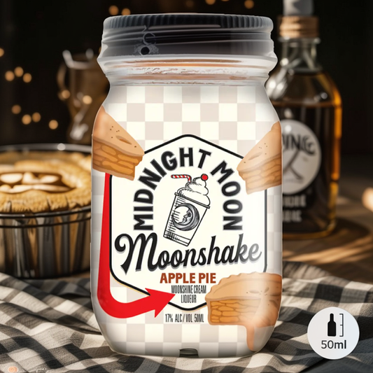 Midnight Moon Apple Pie 6 pack 50 ml shots