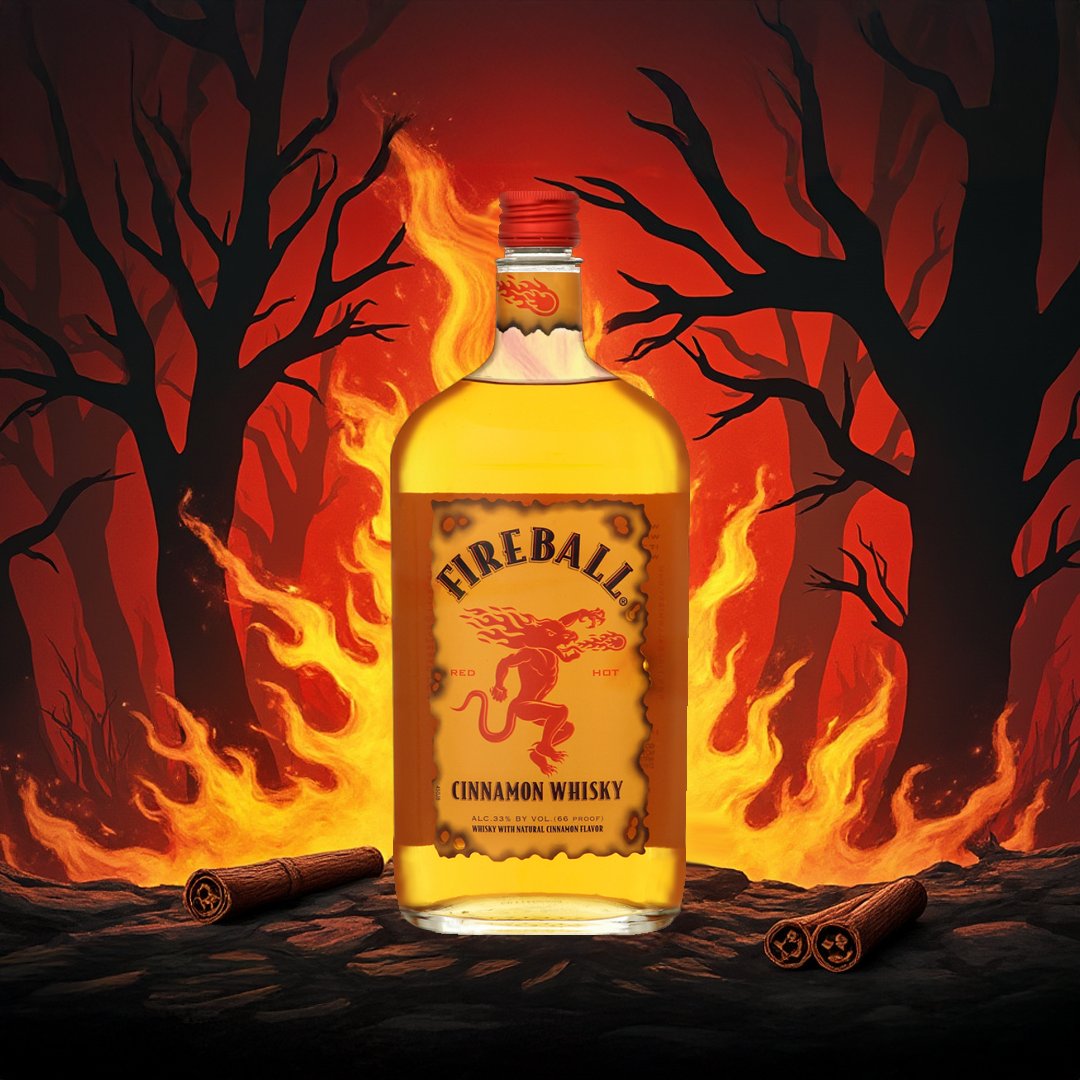 Fire Ball Cinnamon Flavored Whisky 750ml