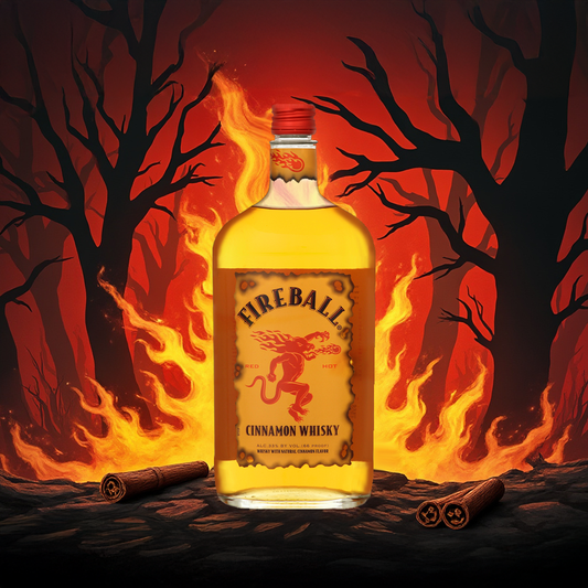 Fire Ball Cinnamon Flavored Whisky 750ml