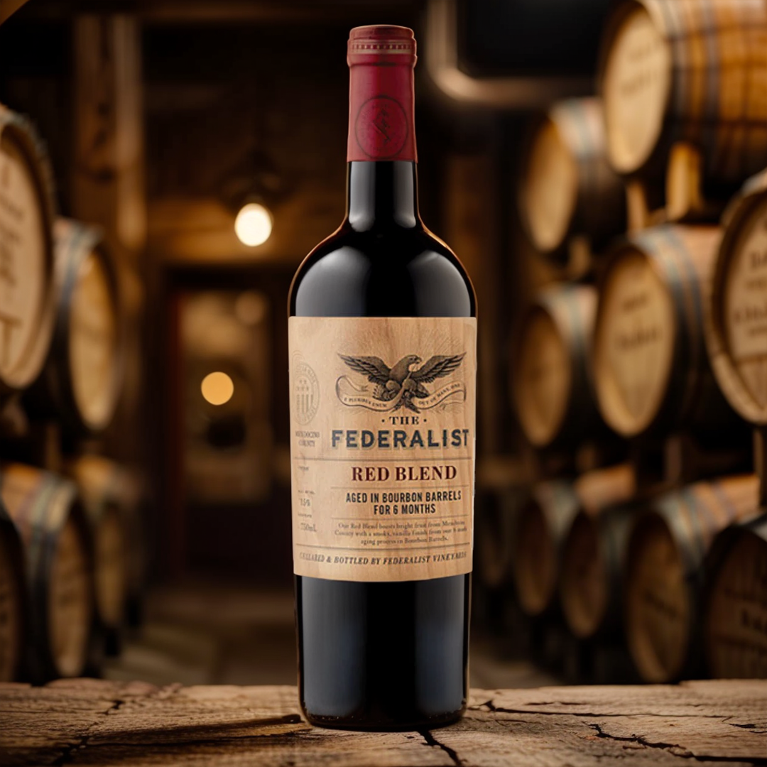 The Federalist Bourbon Barrels Aged Red Blend