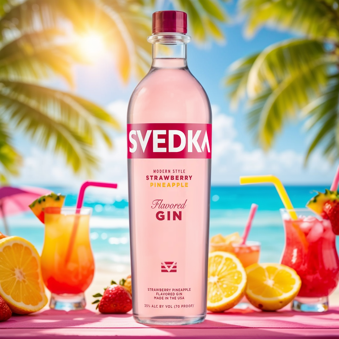 Svedka Strawberry Pineapple Modern Style Gin