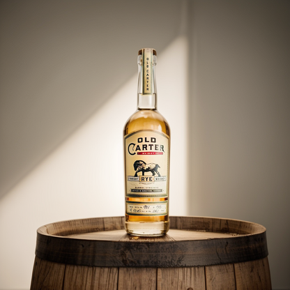 Old Carter Straight Rye Whiskey Barrel Strength 116 proof Batch 12