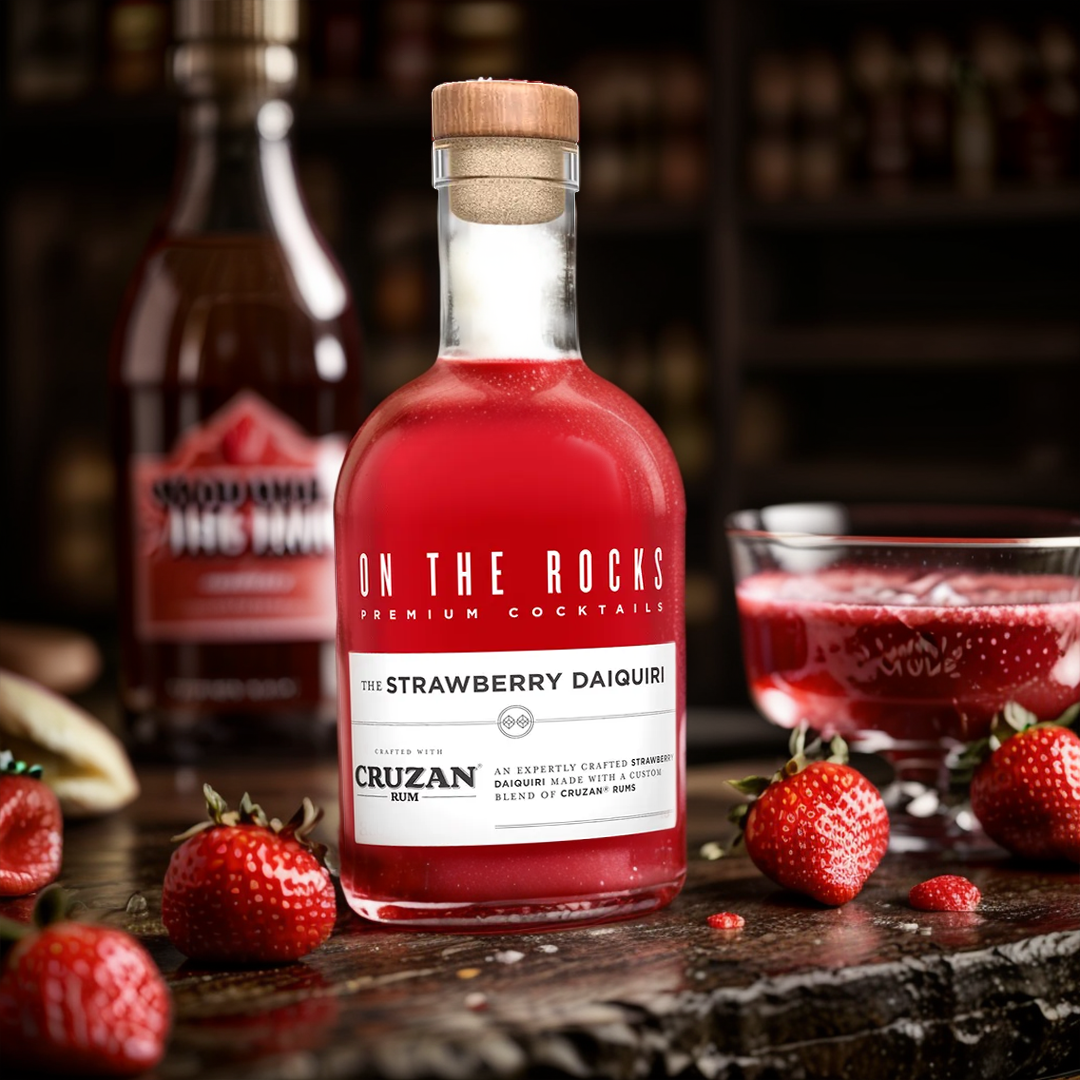 On The Rocks Strawberry Daiquiri 375ml