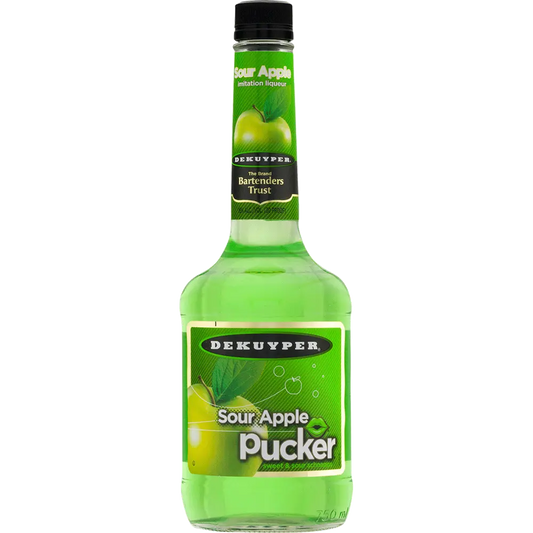 DeKuyper Sour Apple Pucker Liqueur