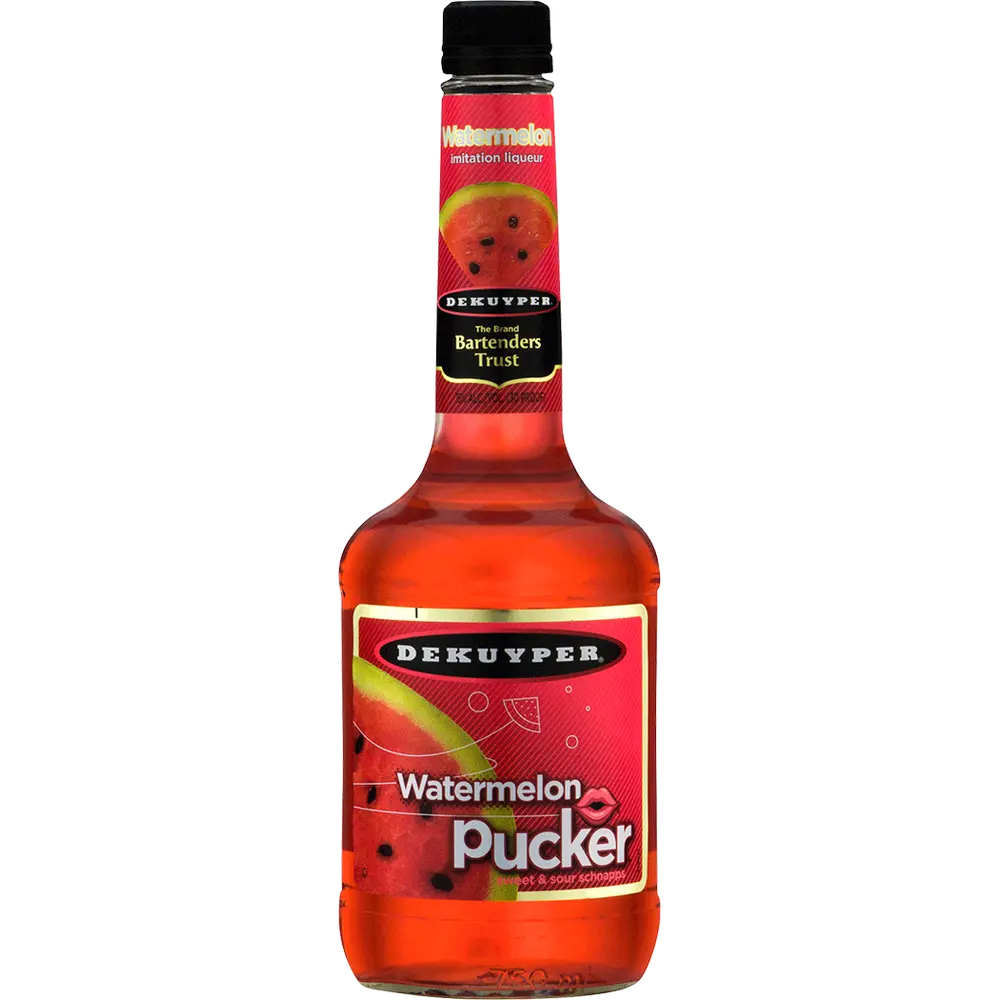 DeKuyper Watermelon Pucker Schnapps Liqueur