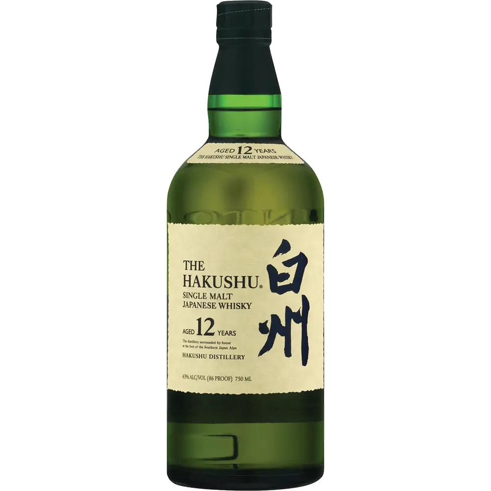 Hakushu Single Malt Japanese Whiskey 12 Year