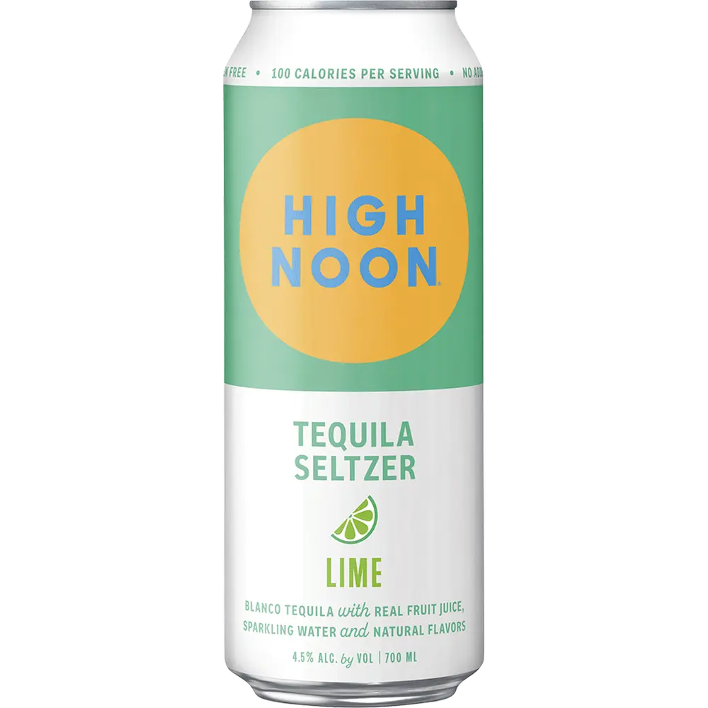 High Noon Hard Seltzer Tequila Lime 700ml Can