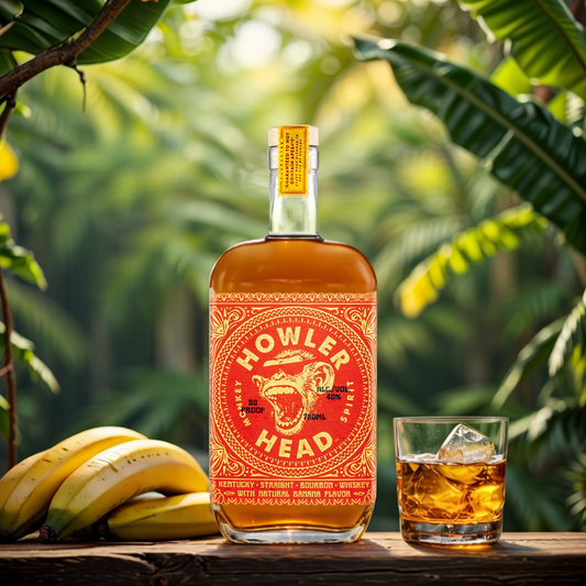 Howler Head  Banana Kentucky Straight Bourbon Whiskey