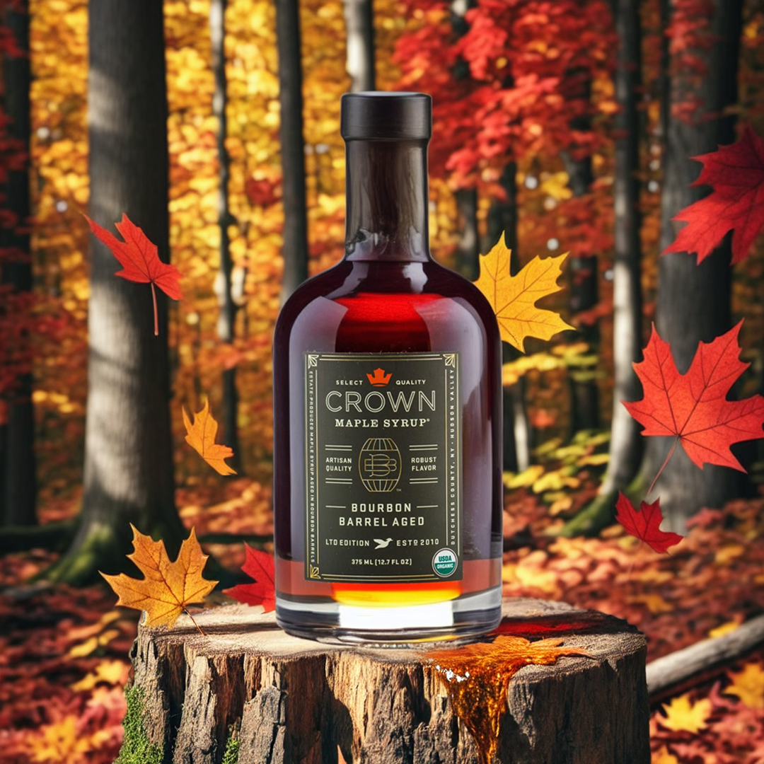 Crown Bourbon Barrel aged Maple Syrup