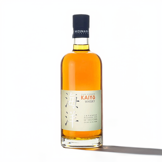 Kaiyo Cask Strength Whisky aged in Japanese Mizunara Oak