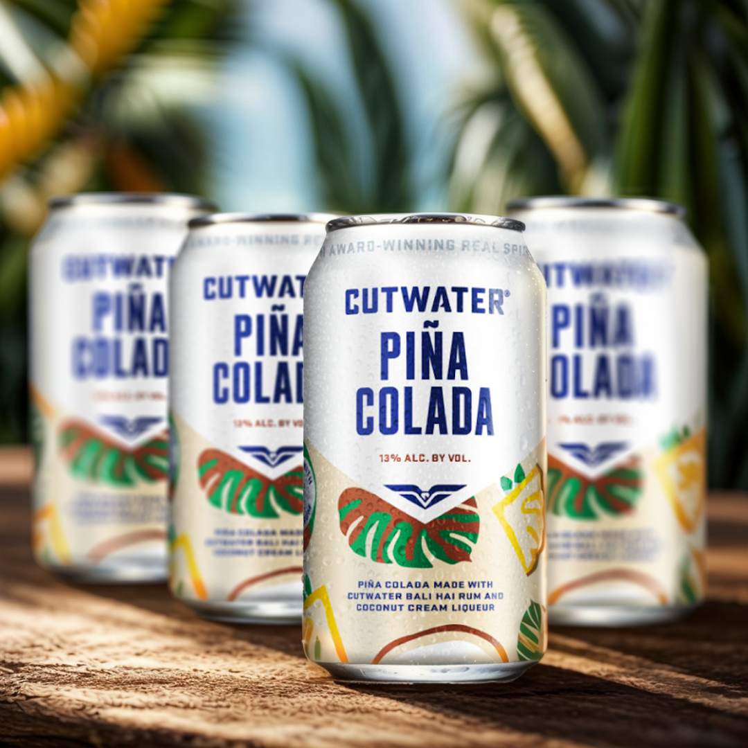 Cutwater Pina Colada Cocktail
4pk-12oz Cans