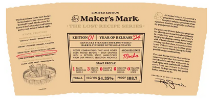 Makers Mark Lost Recipe 2024