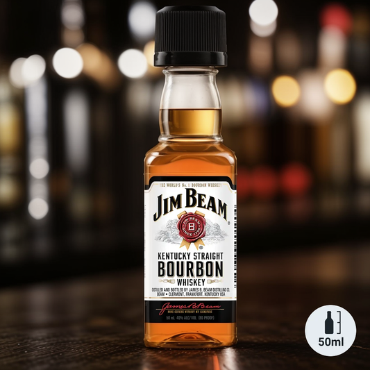 Jim Beam Bourbon Whiskey
50ml 10 Pack