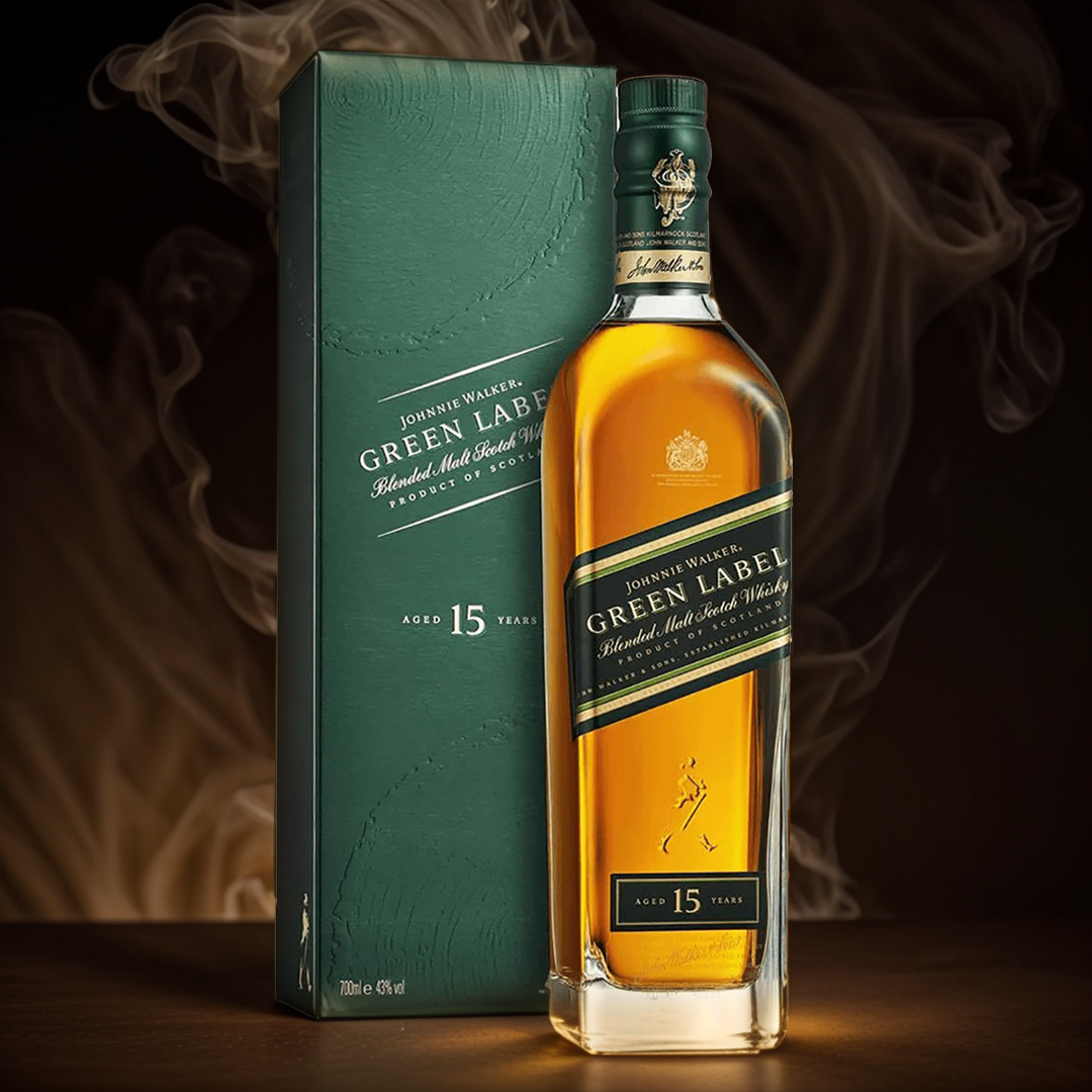 Johnny walker 15 year old Green Label