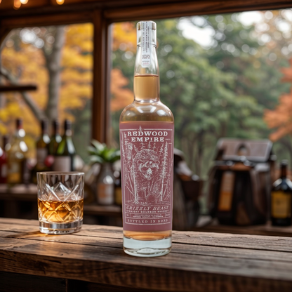 Redwood Empire Grizzly Beast Bourbon Bottled In Bond