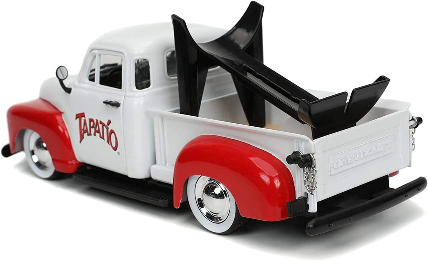 Jada 1:24 Diecast 1953 Chevy Pickup with Tapatio Bottle Holder &Figure