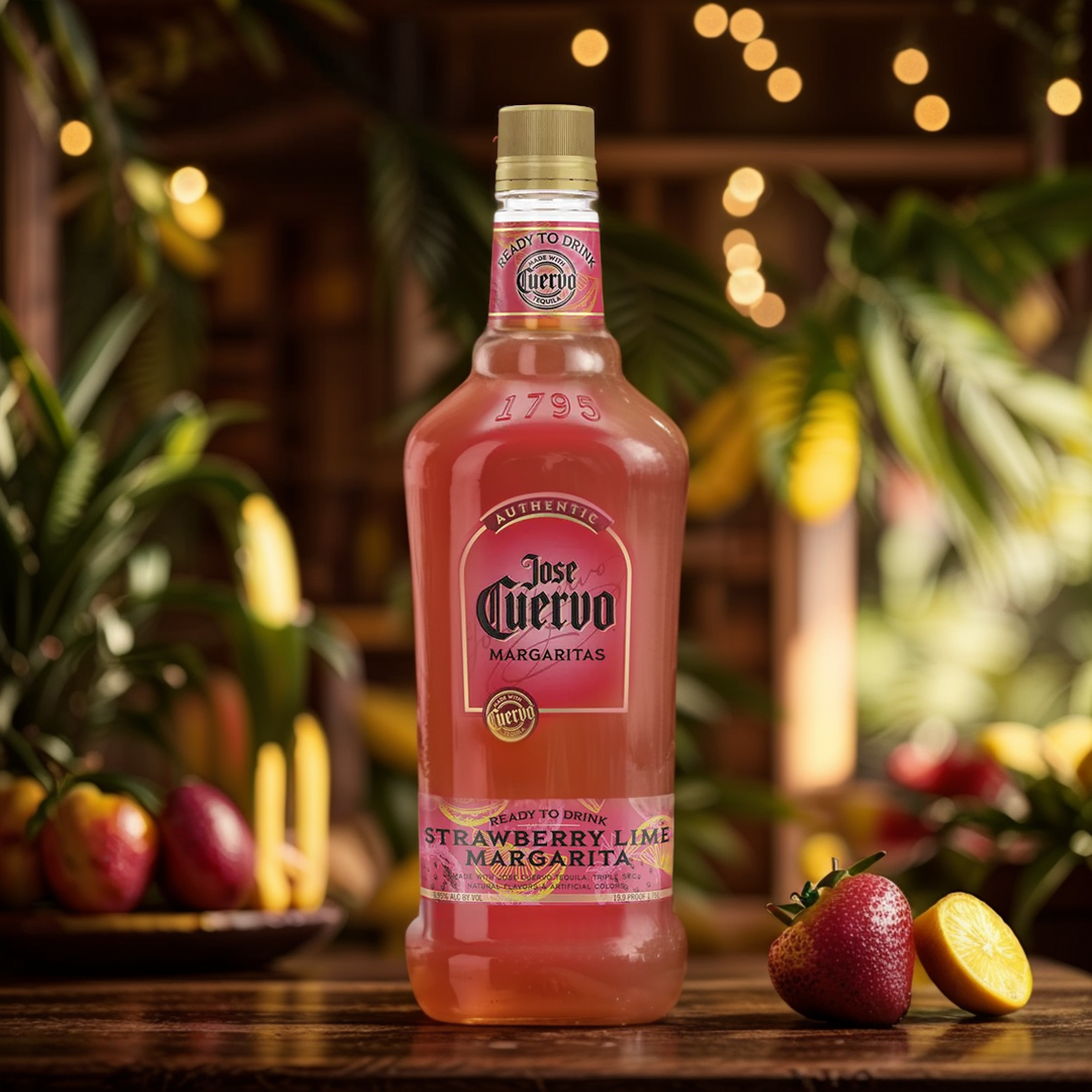 Jose Cuervo Authentic Strawberry Margarita 1.75L