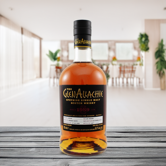 1989 The GlenAllachie Sherry Butt Single Cask 29 Year Old Single Malt Scotch Whisky