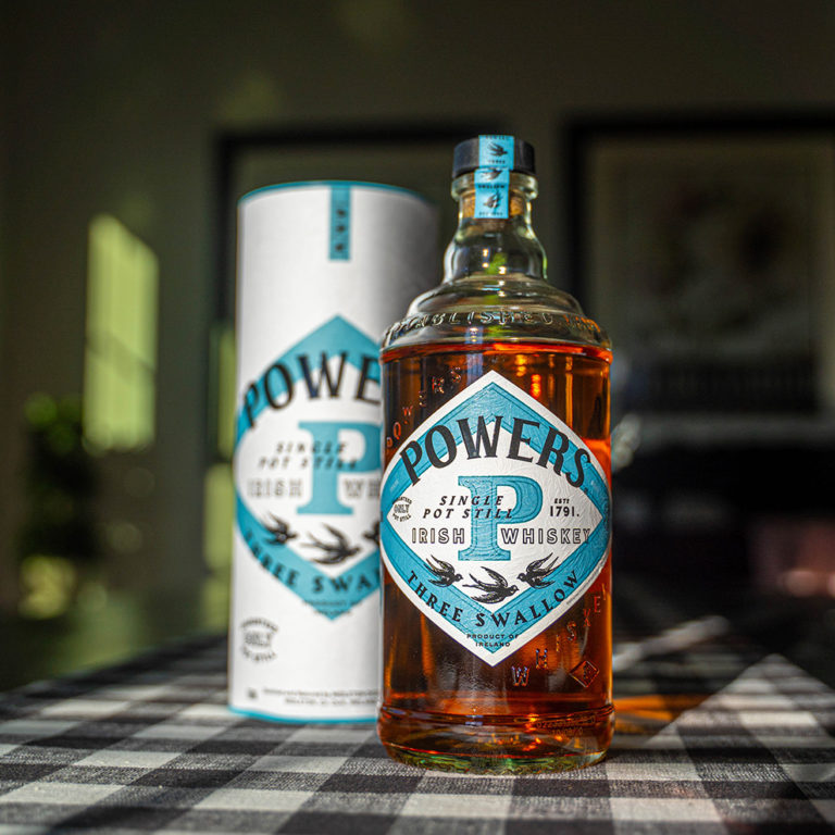 Powers Single Pot Irish Whiskey Three Swallow