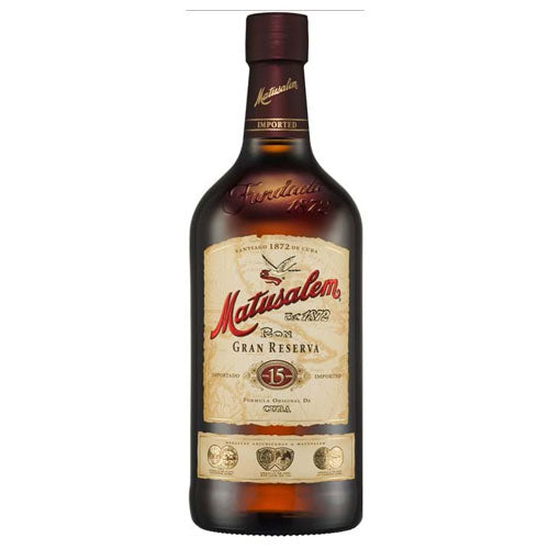 Matusalem Rum Gran Reserva 15 year Cuban rum