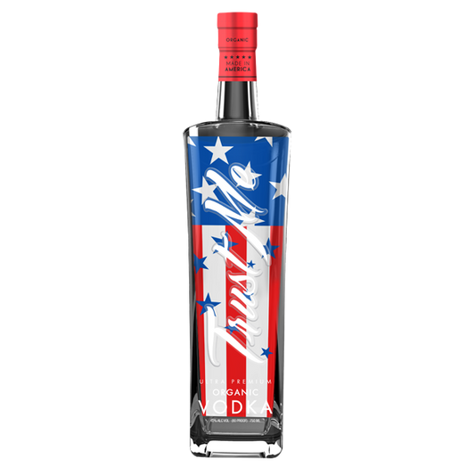 Trust Me vodka American flag edition