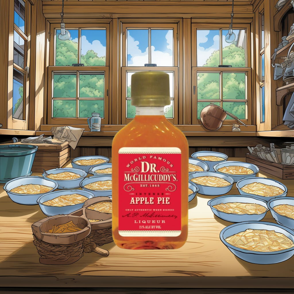 Dr. McGillicuddys Apple Pie Liqueur 10 Pack 50ml Shots