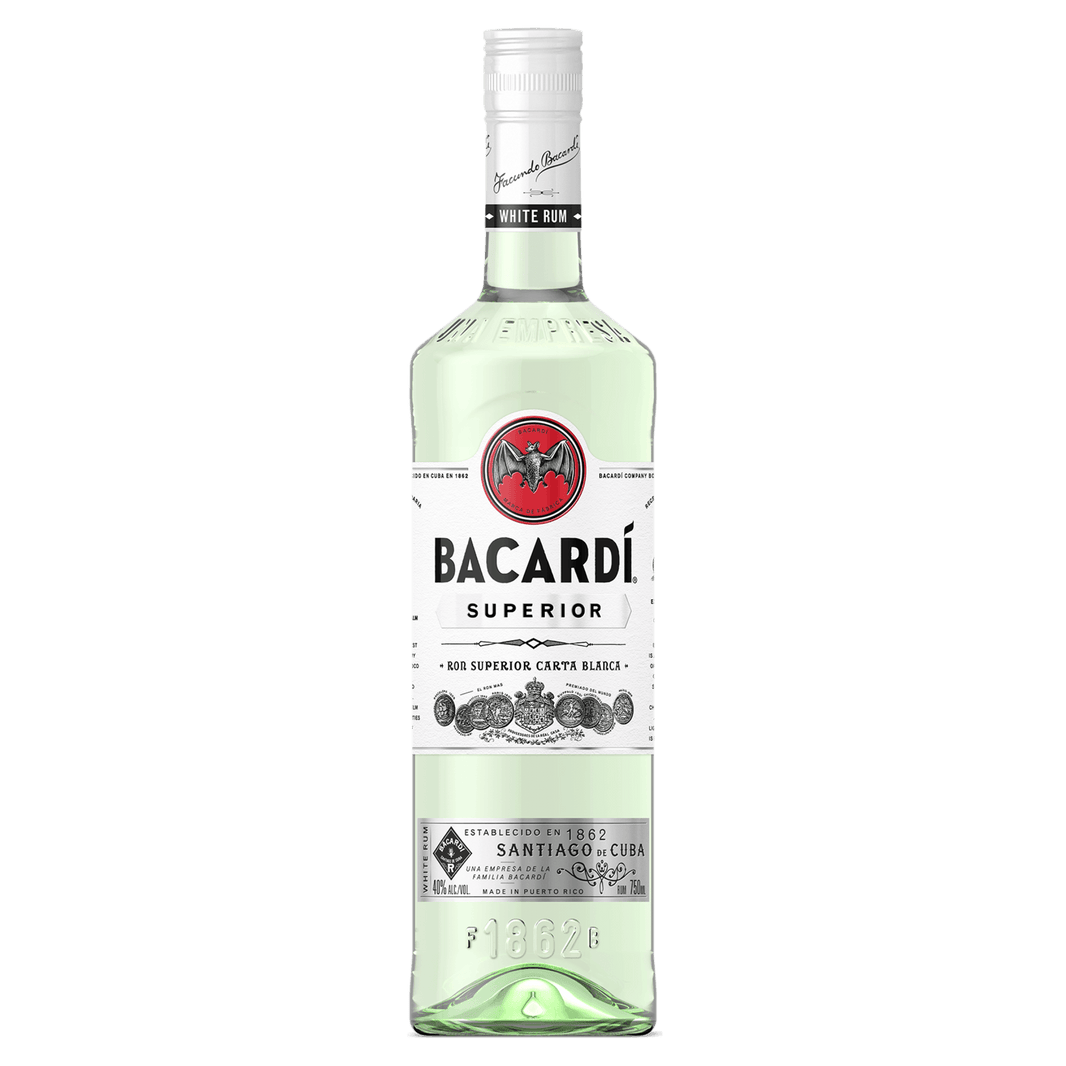 Bacardi White Rum Superior 80 Proof