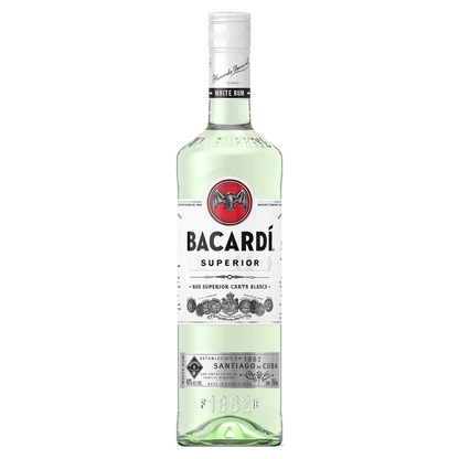 Bacardi White Rum Superior 80 Proof