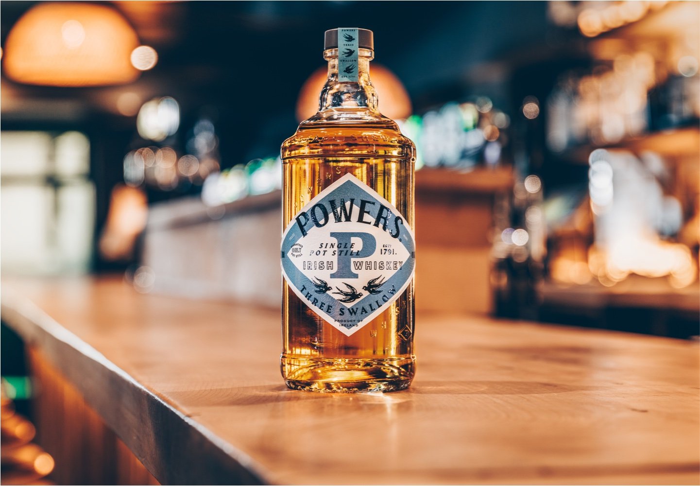 Powers Single Pot Irish Whiskey Three Swallow