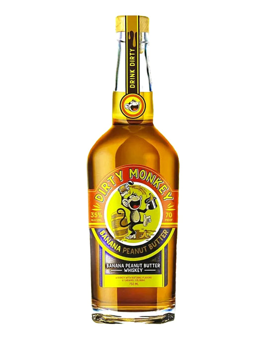 Dirty Monkey Banana Peanut Butter Whisky 750ml