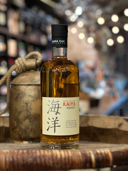 Kaiyo Cask Strength Whisky aged in Japanese Mizunara Oak