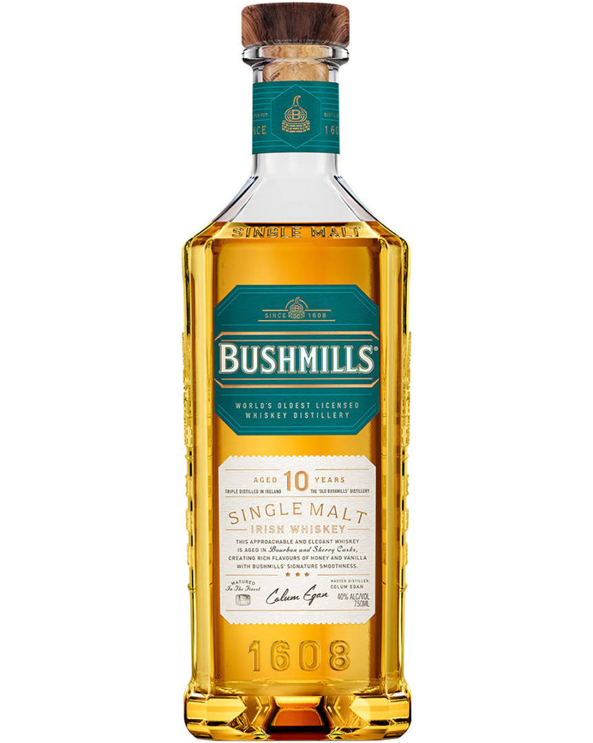 Bushmills Single Malt Irish Whiskey 10 Year