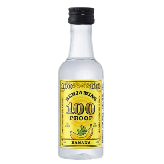 Benjamin's Banana Vodka 100 Proof 12 Pack