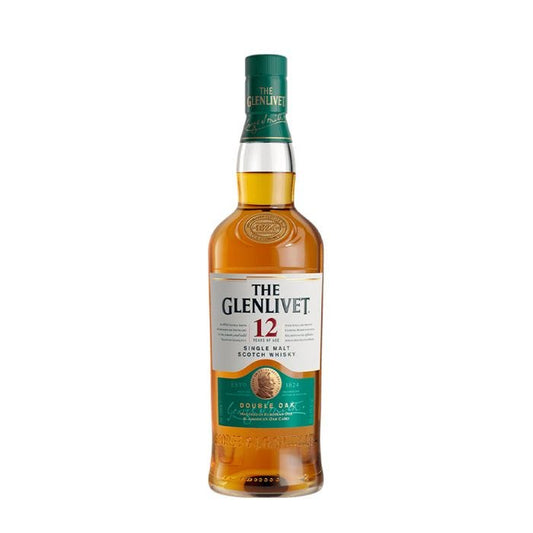 The GlenLivet 12 year Old Single Malt Scotch Whisky Double Oak
